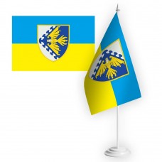 Настільний прапорець 193 Центр Управління та Оповіщення ПК Захід